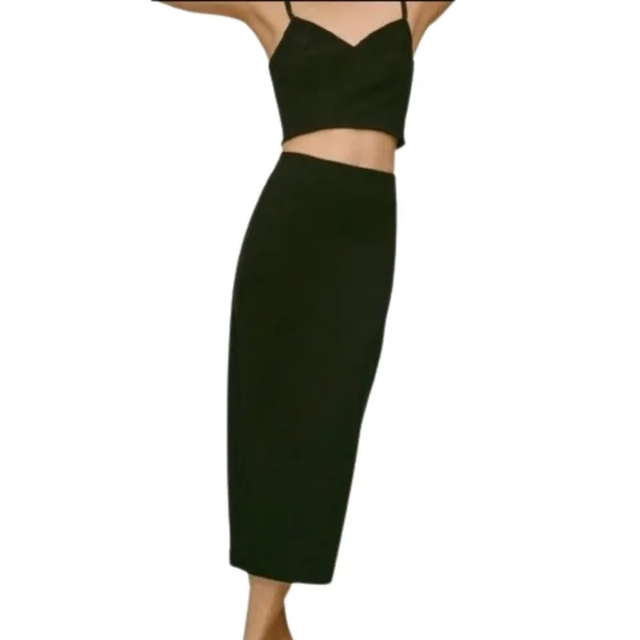 Aritzia Babaton Johan Black Pencil Skirt Women's Size XS - Picture 2 of 12